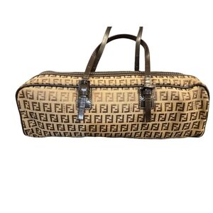 Fendi Zucca barrel handbag